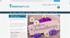 Desktop Screenshot of carriebmassage.com